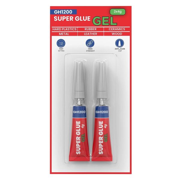 4G Pack Of 2 & 5 Super Glue Gel - Image 7