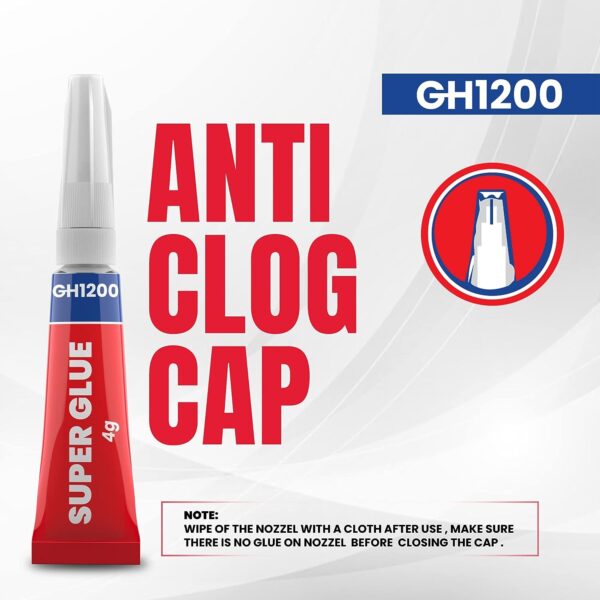 4G Pack Of 2 & 5 Super Glue Gel - Image 4