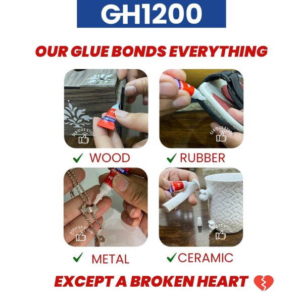 GH1200 Super Glue All Purpose 1g (12 Pack) - Image 5