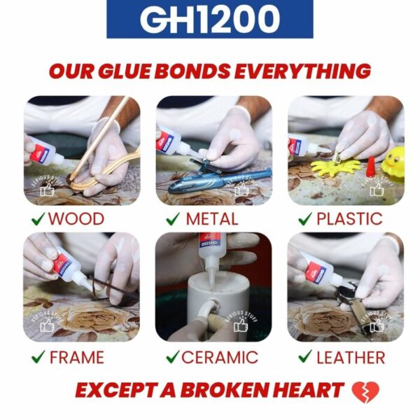 GH1200 Strong Super Glue 20g - Image 5