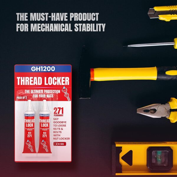 2 Pack Threadlock 271 Medium - Image 3