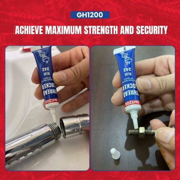 GH1200 2 Pack Thread Locker 242 Strong Strength - Image 3