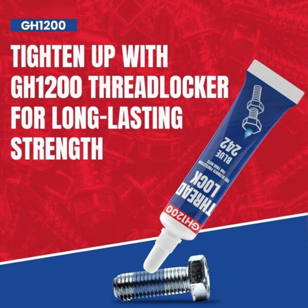 GH1200 2 Pack Thread Locker 242 Strong Strength - Image 4