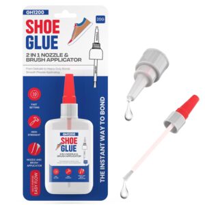 GH1200 Shoe Glue Bottle with Brush and Nozzle