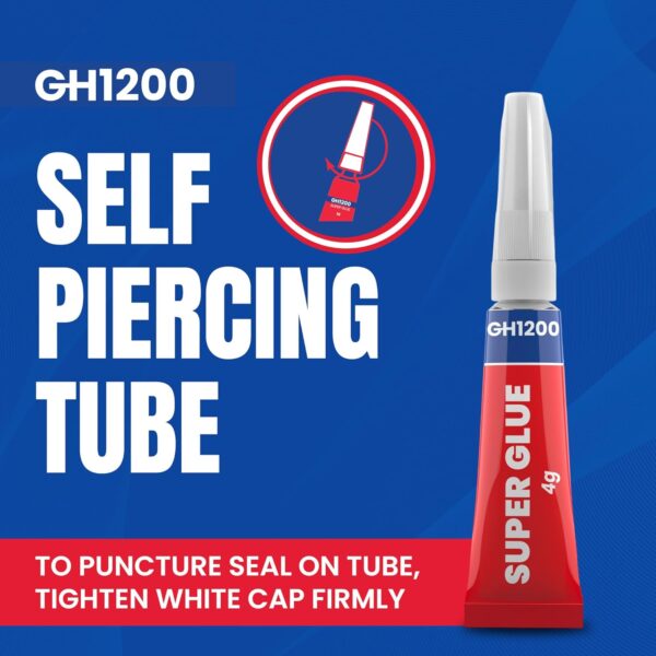 Using GH1200 Super Glue Pack for Bonding Metal Components