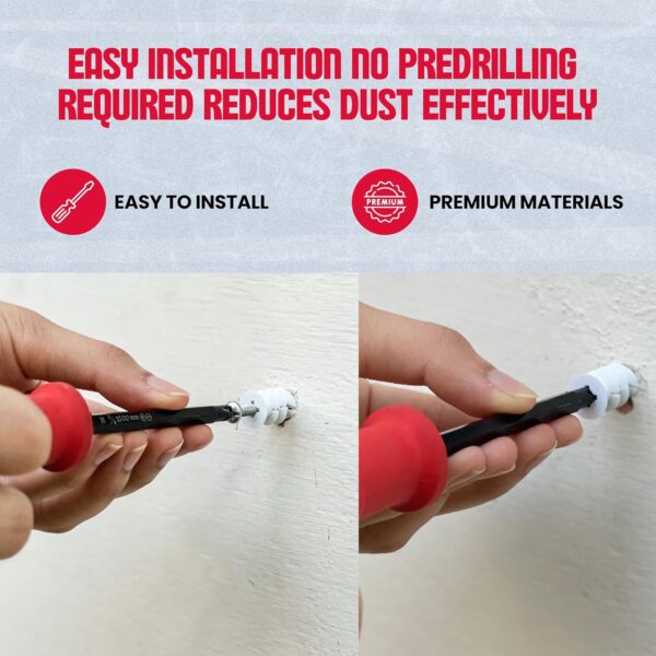 No-drill drywall anchor demonstration by GH1200