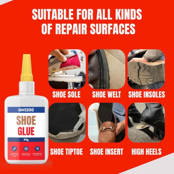 GH1200 glue used on sneakers, boots, and canvas shoes