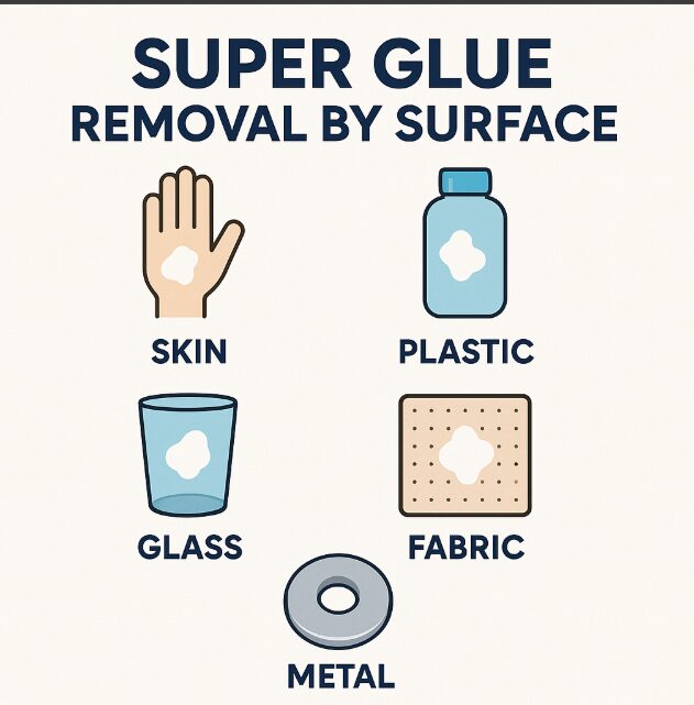 How to Remove Super Glue from Surfaces (Safely and Effectively) 1 How to Remove Super Glue from Surfaces